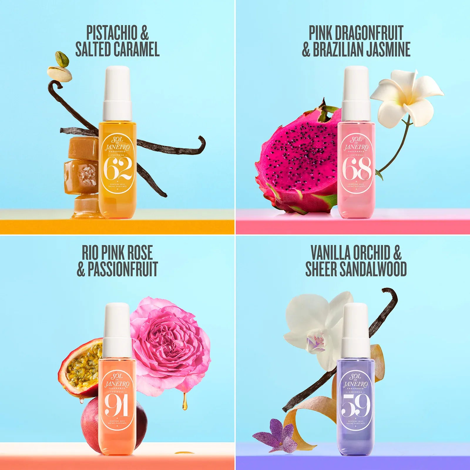 Cheirosa Perfume Mist Best Sellers Set