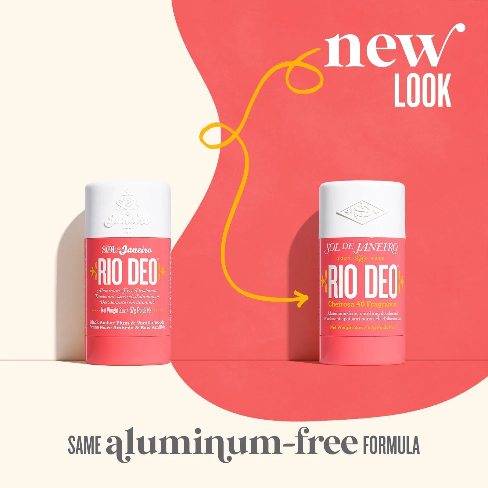 Rio Deo Aluminum-Free Deodorant Cheirosa 40